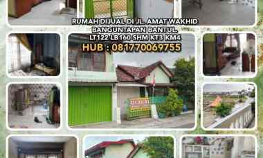 dijual rumah pelem kidul baturetno