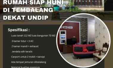 dijual rumah permata tembalang