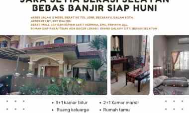 dijual rumah perum galaxy jaka setia bekasi