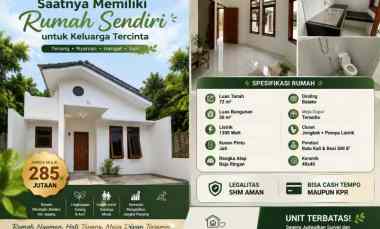 dijual rumah perumahan griya candi asri