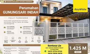 Dijual Rumah Gunungsari Indah - Wiyung Surabaya Barat - Full Furnished