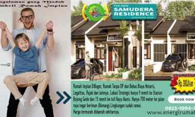 dijual rumah perumahan samudera