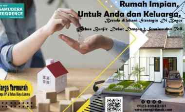 dijual rumah perumahan samudera
