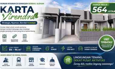 dijual rumah perumahan virendra berbah