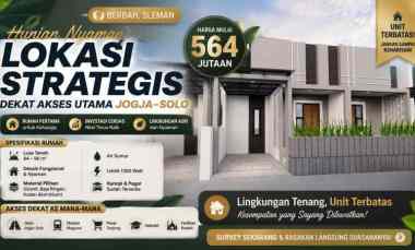 dijual rumah perumahan virendra berbah