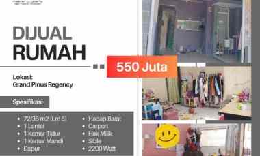 dijual rumah pinus regency