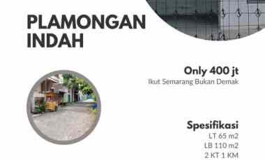 dijual rumah plamongan indah