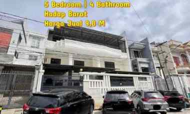 dijual rumah pluit jakarta utara 5kt hadap barat
