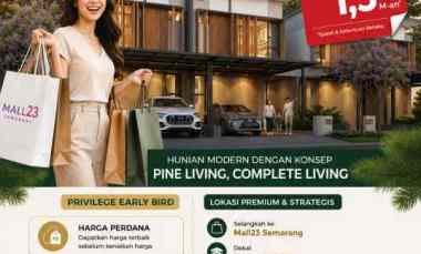 Promo Harga Awal Rumah Mewah Halki POJCity Semarang Barat dekat Mall23