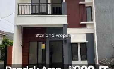 dijual rumah pondok aren