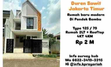 Rumah Dijual di Pondok Bambu