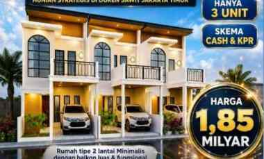 dijual rumah pondok bambu