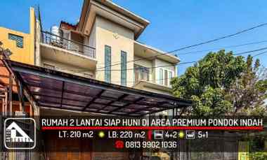 dijual rumah pondok indah kebayoran