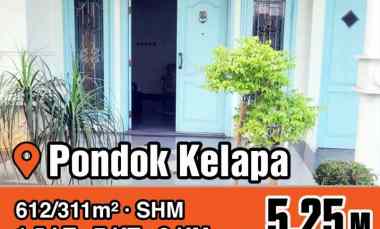 dijual rumah pondok kelapa jakarta timur