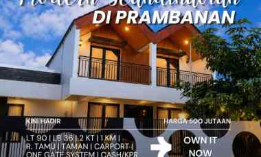 dijual rumah prambanan klaten