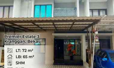 Dijual Rumah Premier Estate 3 Kranggan, Bekasi