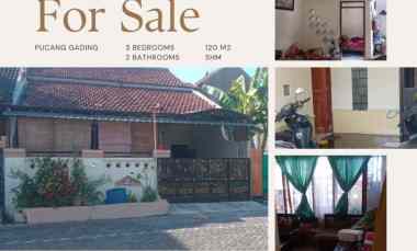 gambar dijual rumah pucanggading