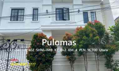 dijual rumah pulomas