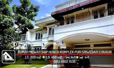 dijual rumah puri sriwedari cibubur