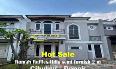 dijual rumah raffles hills housing