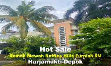 Rumah Mewah dalam Komplek Raffles Hills Cibubur Semi Furnish