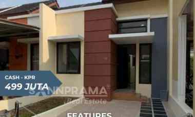 dijual rumah rancabungur depok