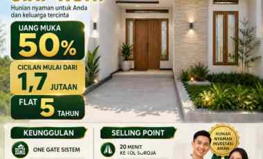 Rumah Siap Huni di Rancamulya Bisa Cicil ke Developer tanpa Bank