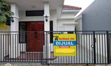 dijual rumah rangkapan jaya pancoran