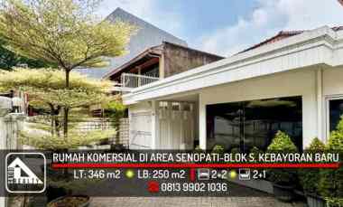 dijual rumah rawa barat kebayoran baru