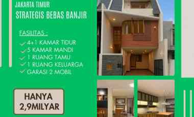 dijual rumah rawamangun cipinang