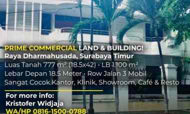 Dijual Rumah Potensi Komersial Raya Dharmahusada Surabaya Timur
