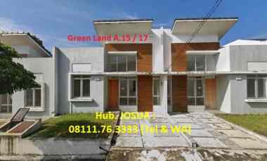 Rumah Citra Maja Raya Cluster Green Land LT 84 m2, New, Jual Cpt BU M