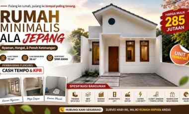 dijual rumah rumah griya candi asri
