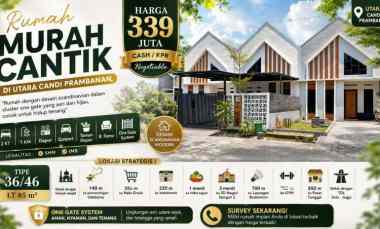 Rumah Pertama Impian Pasutri Muda di Utara Candi Prambanan
