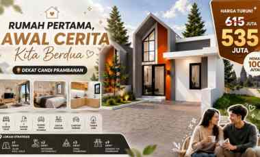 Promo Terbatas Rumah Modern LT 90 M hanya 535 Jutaan,yuk Amankan