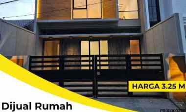 dijual rumah rungkut asri utara surabaya modern style