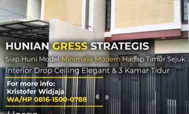 Dijual Rumah Baru Rungkut Harapan Surabaya Timur SHM 2 Lantai