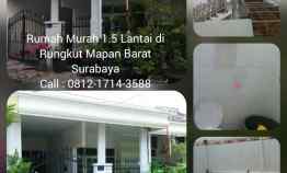 Rumah Dijual Rungkut Mapan Barat Surabaya 1.5 Lantai, 0812.1714.3588