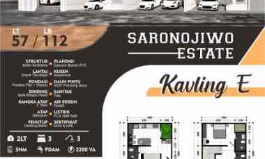 dijual rumah sarono jiwo