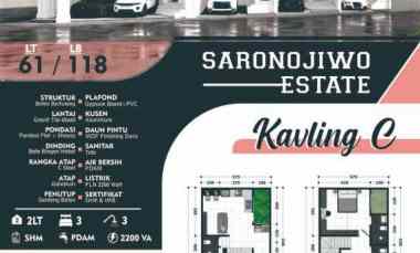 dijual rumah saronojiwo