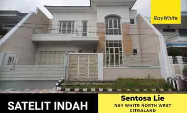 Dijual Rumah Baru Satelit Indah Surabaya Barat Mewah dekat Perum Chofa