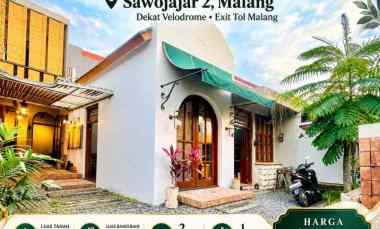 dijual rumah sawojajar