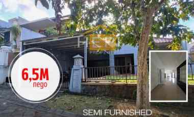 dijual rumah semi furnish di candi golf semarang