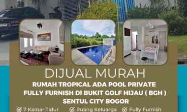 dijual rumah sentul city bogor jawa barat