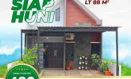 Rumah Siap Huni Bonus Canopy Akses dekat Tol Setu Bekasi