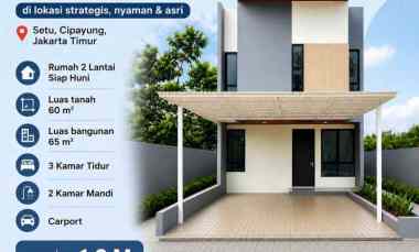 dijual rumah setu