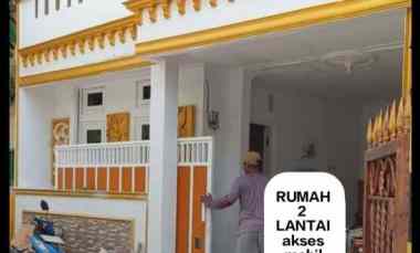 dijual rumah siap huni akses mobil murah