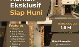 Dijual Rumah Siap Huni Konsep Bali dekat LRT Cibubur