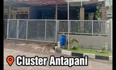 dijual rumah siap huni strategis di cluster antapani