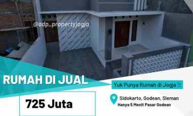 dijual rumah sidokarto godean sleman